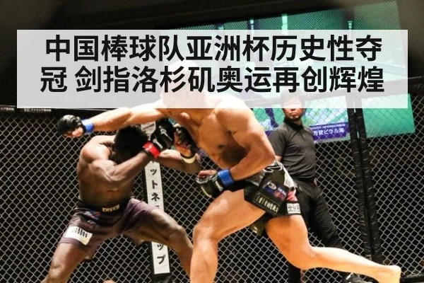 中国棒球队亚洲杯历史性夺冠 剑指洛杉矶奥运再创辉煌